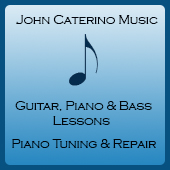 Logo for John Caterino Music.